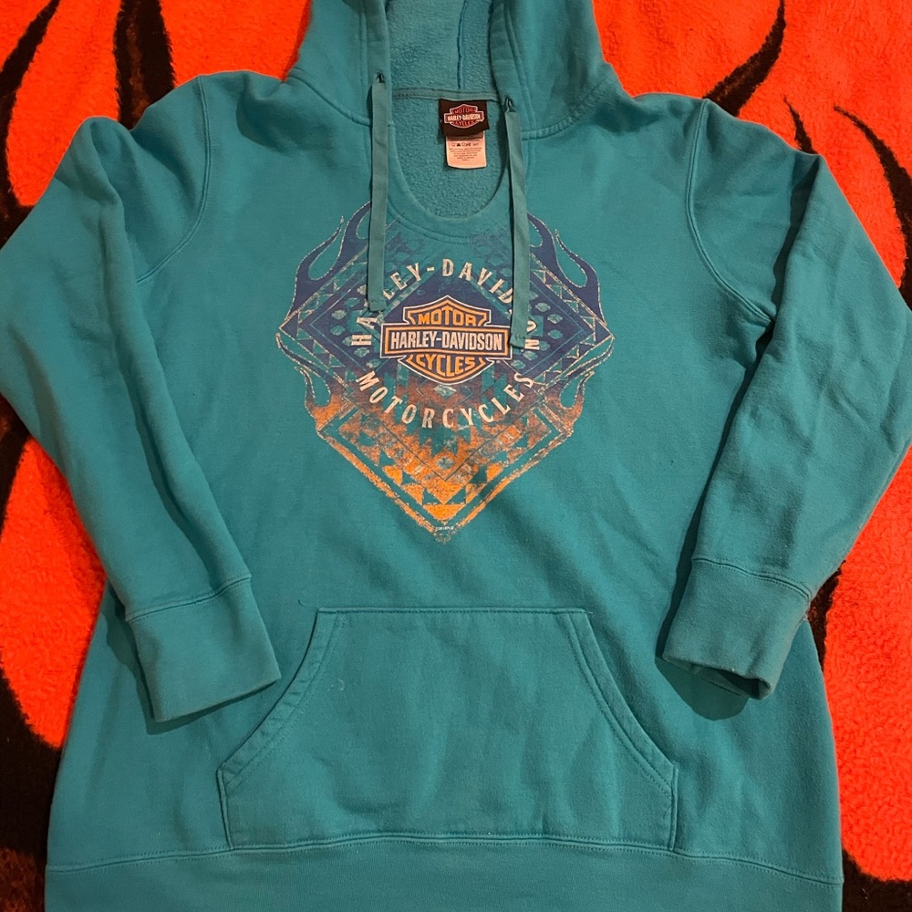 2015 Womens Harley Davidson Hoodie Size Large